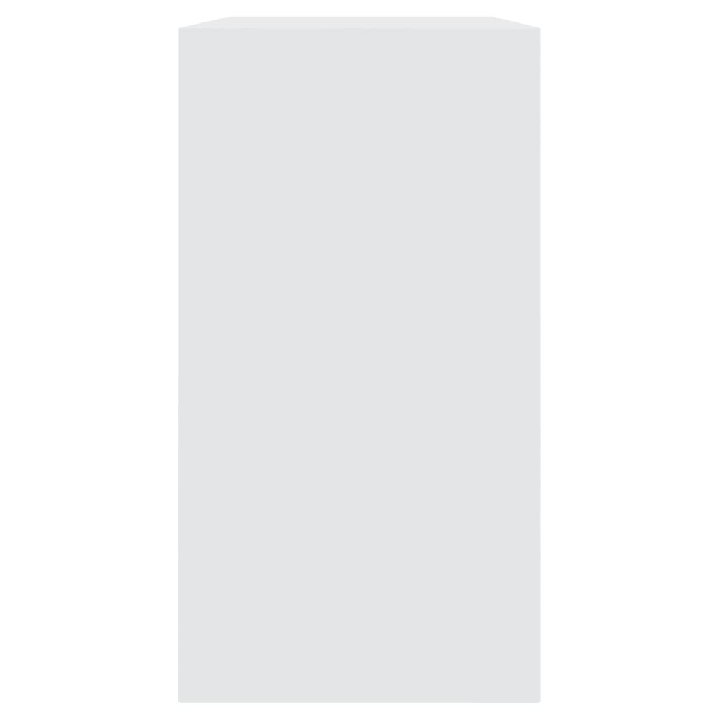 Shoe Cabinet White 80x34x63 cm Engineered Wood