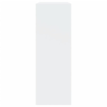 Shoe Cabinet White 80x34x96.5 cm Engineered Wood
