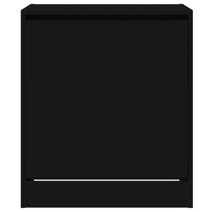 Shoe Cabinet Black 60x42x69 cm Engineered Wood
