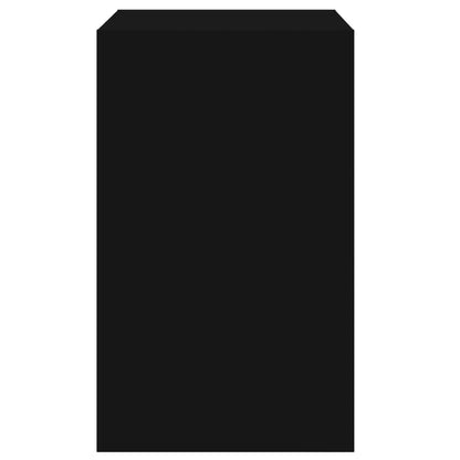 Shoe Cabinet Black 60x42x69 cm Engineered Wood