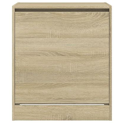 Shoe Cabinet Sonoma Oak 60x42x69 cm Engineered Wood