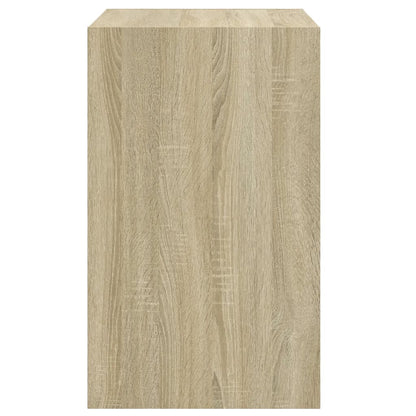 Shoe Cabinet Sonoma Oak 60x42x69 cm Engineered Wood