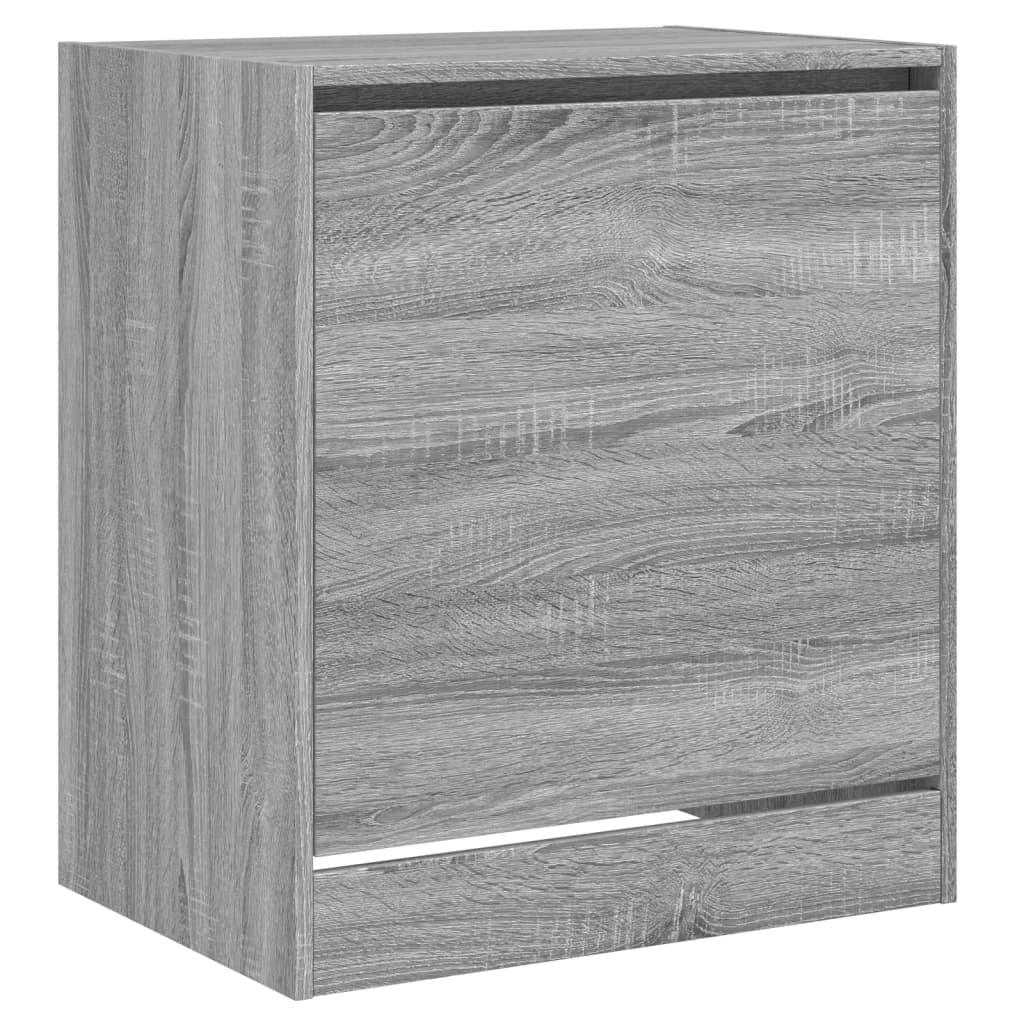 Shoe Cabinet Grey Sonoma 60x42x69 cm Engineered Wood