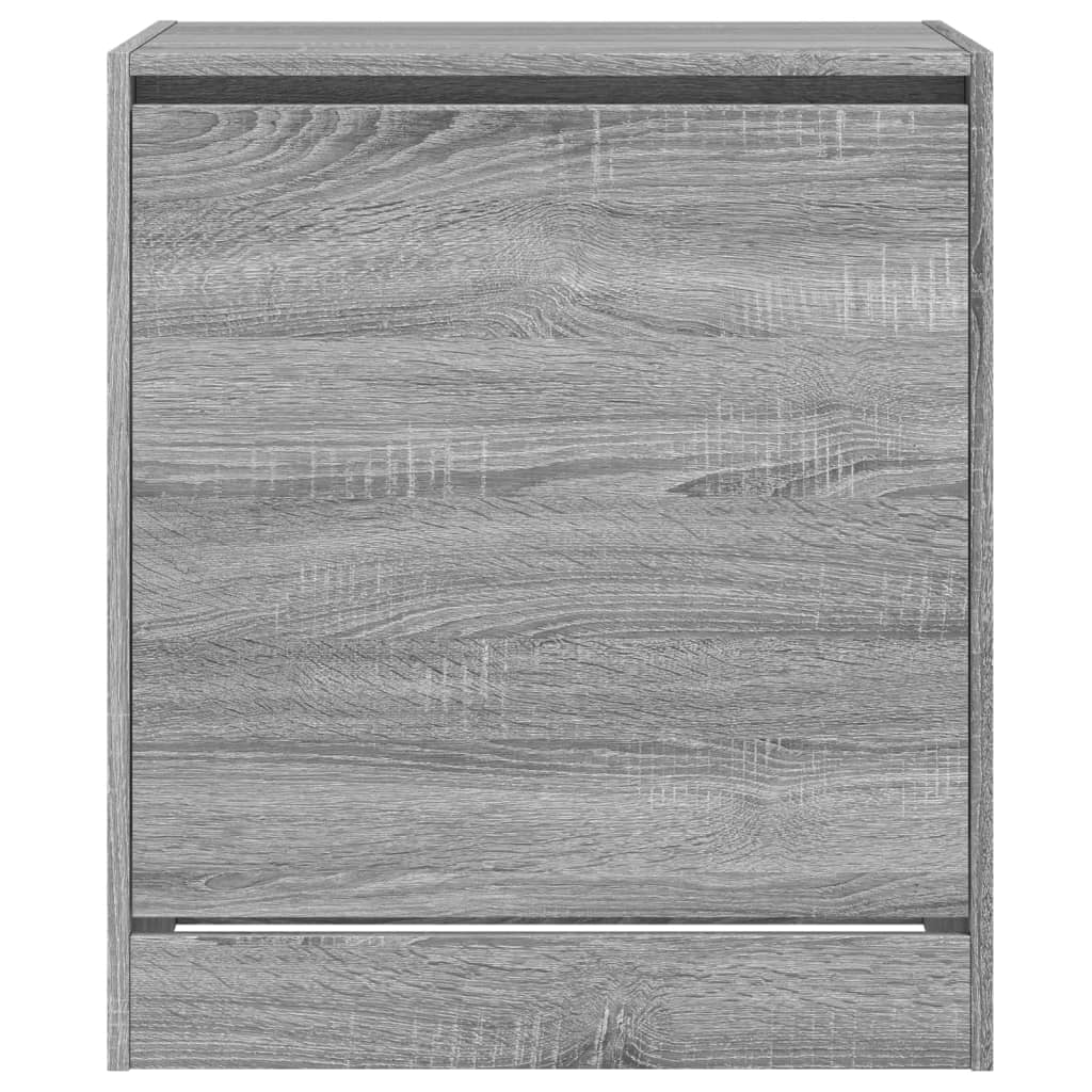 Shoe Cabinet Grey Sonoma 60x42x69 cm Engineered Wood