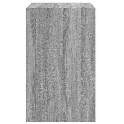 Shoe Cabinet Grey Sonoma 60x42x69 cm Engineered Wood