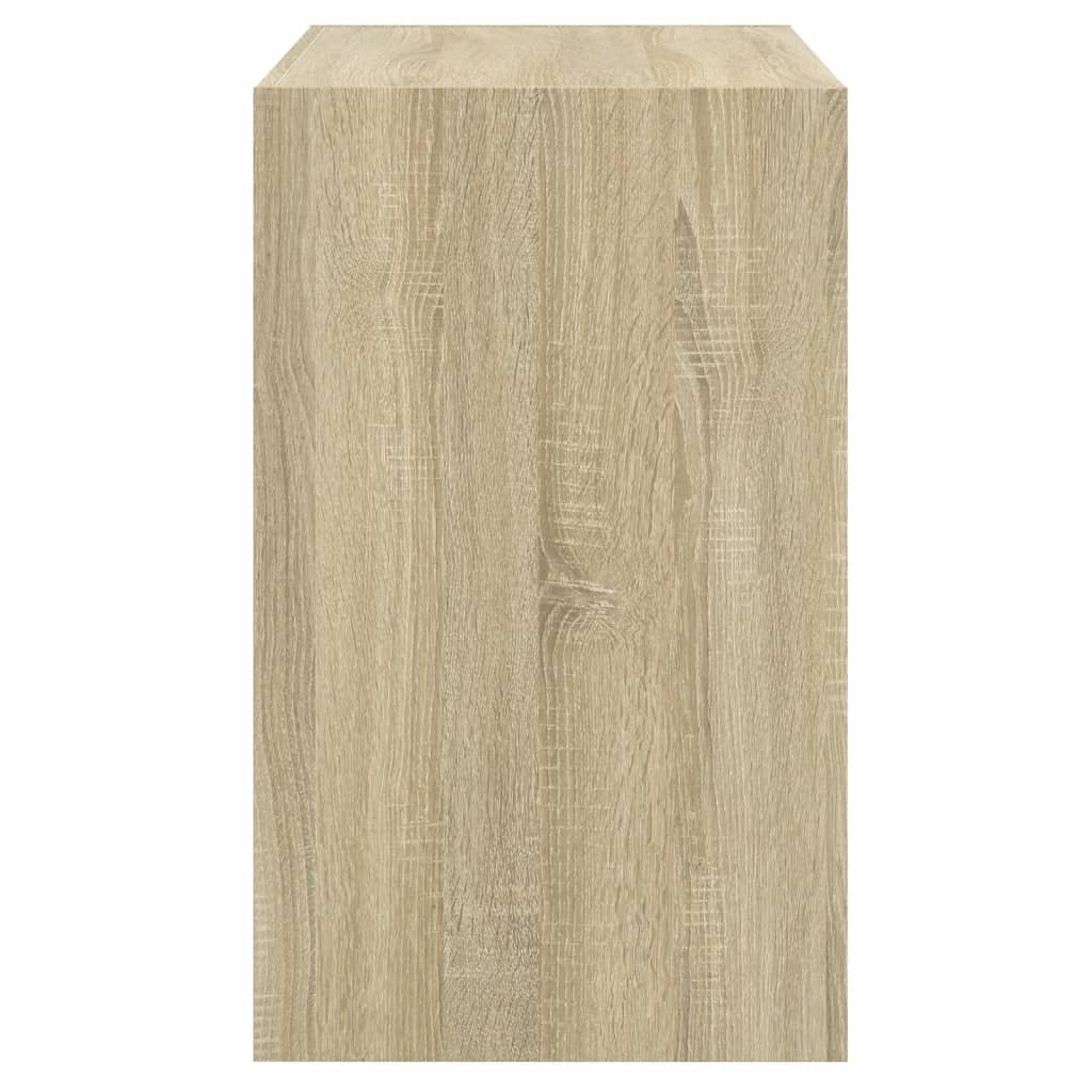 Shoe Cabinet Sonoma Oak 80x42x69 cm Engineered Wood