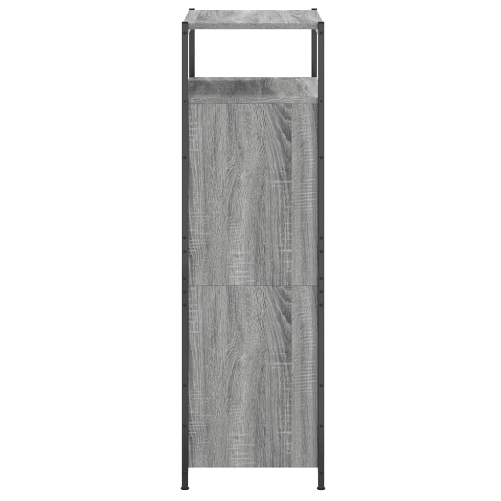 Shoe Cabinet Grey Sonoma 60x34x112 Engineered Wood