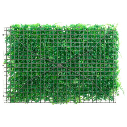 Artificial Fern Leaf Fence 6 pcs Green 40x60 cm