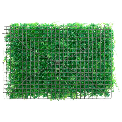Artificial Fern Leaf Fence 24 pcs Green 40x60 cm