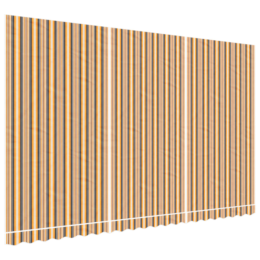 Replacement Fabric for Awning Multicolour Stripe 5x3 m