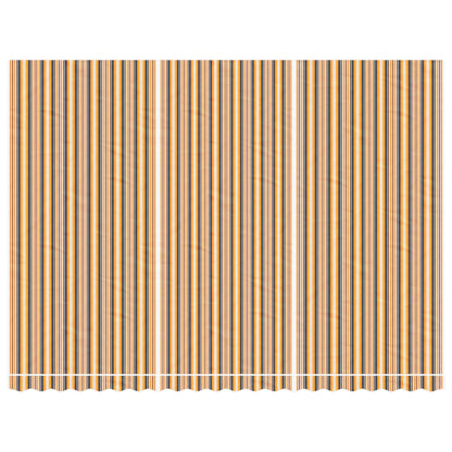 Replacement Fabric for Awning Multicolour Stripe 5x3.5 m