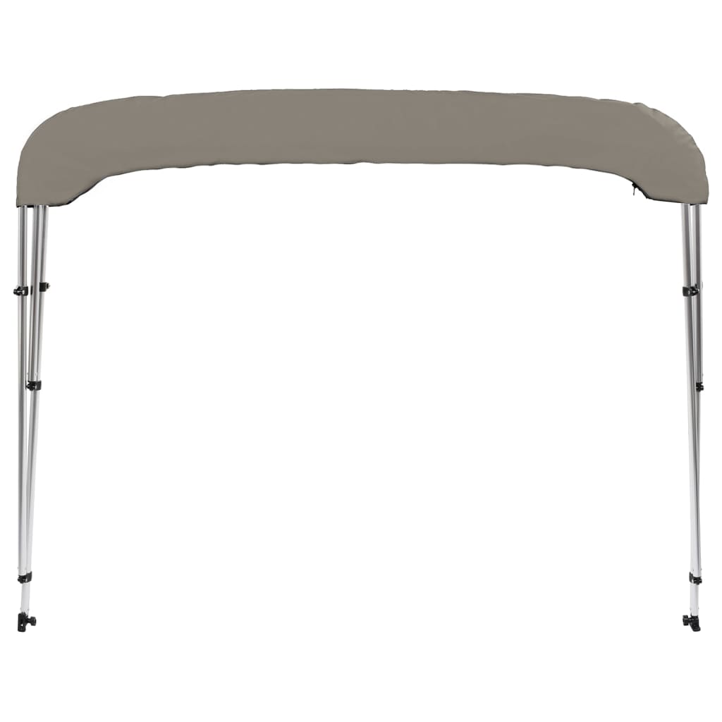 3-bow Bimini Top Grey 183x180x137 cm