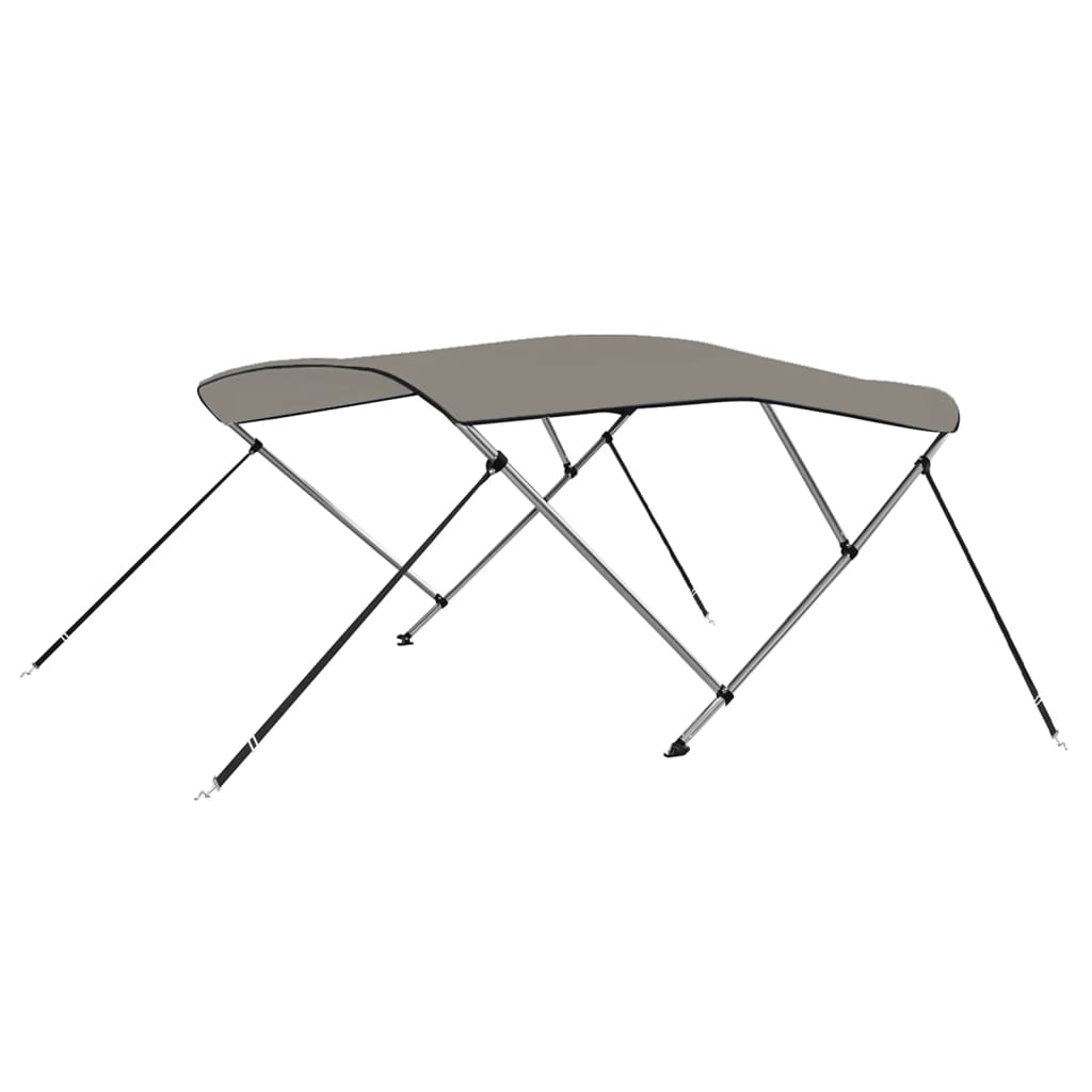 3-bow Bimini Top Grey 183x180x137 cm