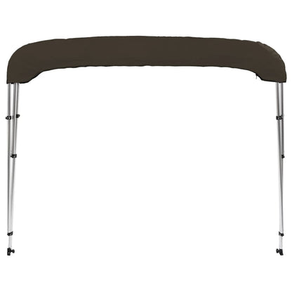 3-bow Bimini Top Black 183x180x137 cm