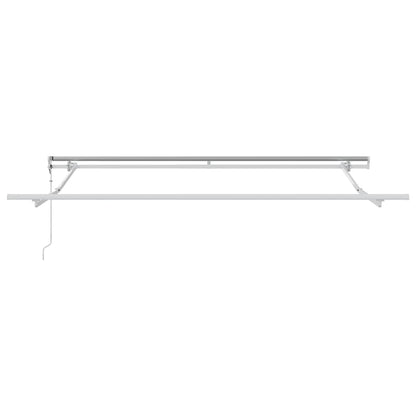 Automatic Retractable Awning Anthracite&White 300x250 cm