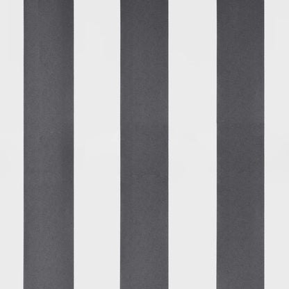 Manual Retractable Awning with LED Anthracite&White 400x350 cm