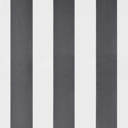 Automatic Retractable Awning Anthracite&White 400x350 cm