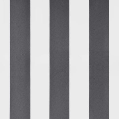 Automatic Retractable Awning Anthracite and White 400x350 cm