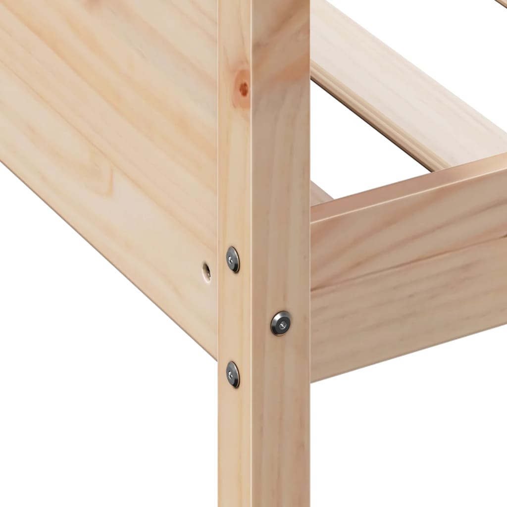 Day Bed without Mattress 80x200 cm Solid Wood Pine