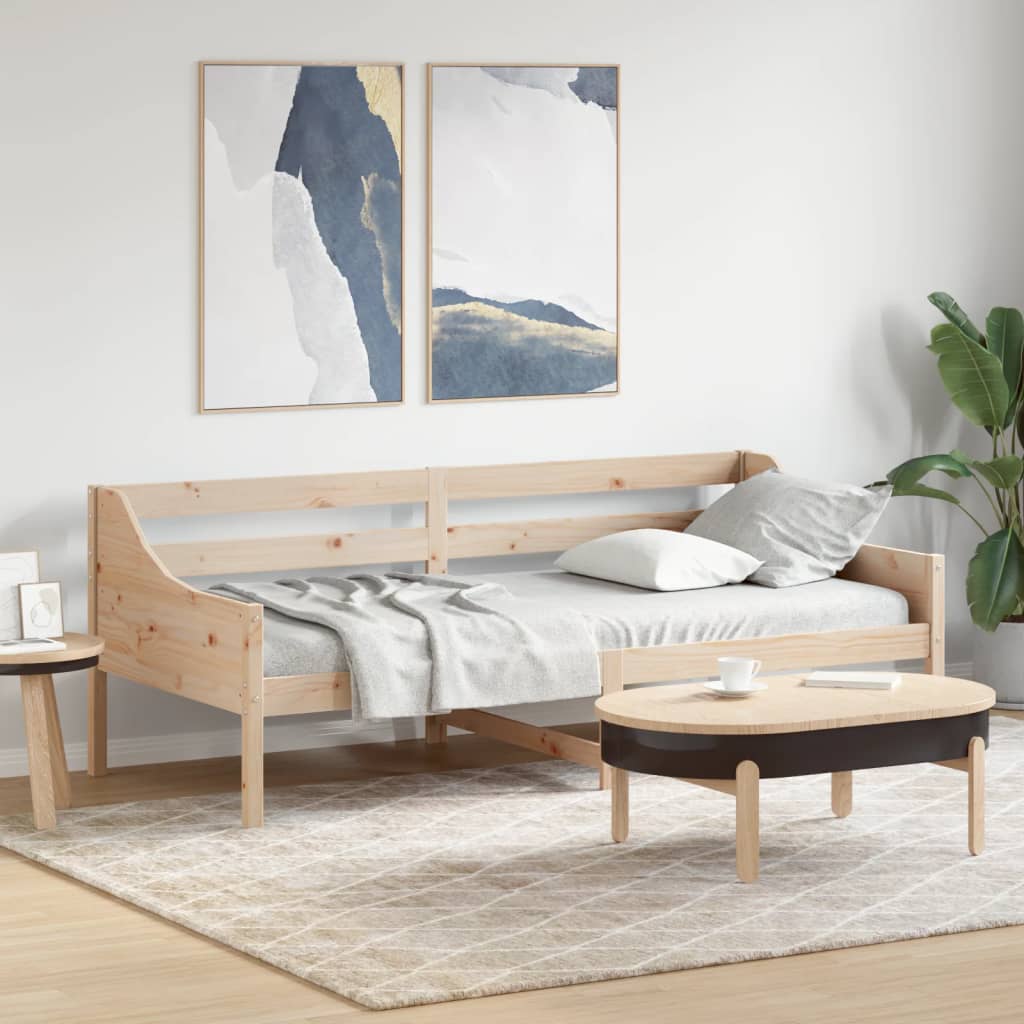 Day Bed without Mattress 80x200 cm Solid Wood Pine