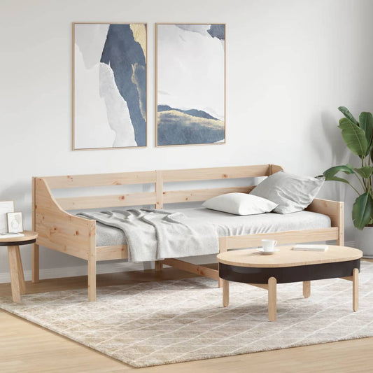Day Bed without Mattress 80x200 cm Solid Wood Pine