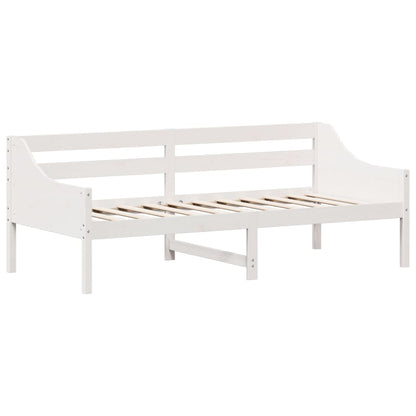 Day Bed without Mattress White 80x200 cm Solid Wood Pine