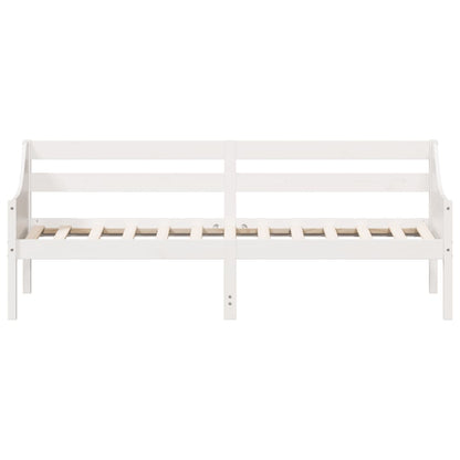Day Bed without Mattress White 80x200 cm Solid Wood Pine