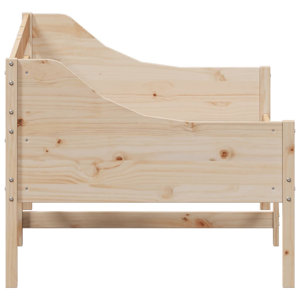 Day Bed without Mattress 90x200 cm Solid Wood Pine