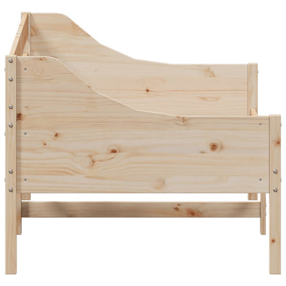 Day Bed without Mattress 90x200 cm Solid Wood Pine