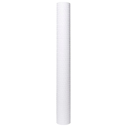 Balcony Screen White 1000x80 cm Poly Rattan