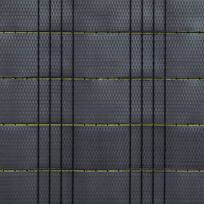 Balcony Screens 5 pcs Anthracite 255x19 cm Poly Rattan