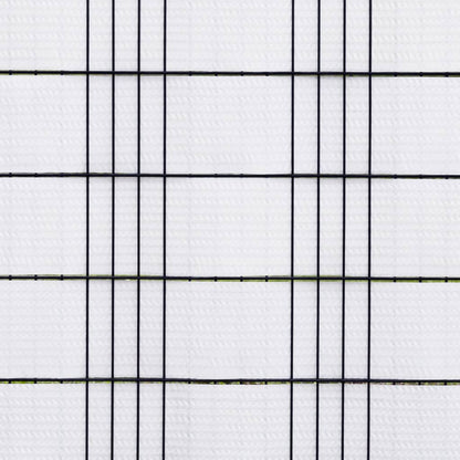 Balcony Screens 10 pcs White 255x19 cm Poly Rattan