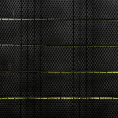 Balcony Screens 5 pcs Black 255x19 cm Poly Rattan