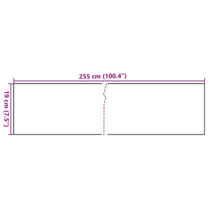 Balcony Screens 10 pcs Black 255x19 cm Poly Rattan