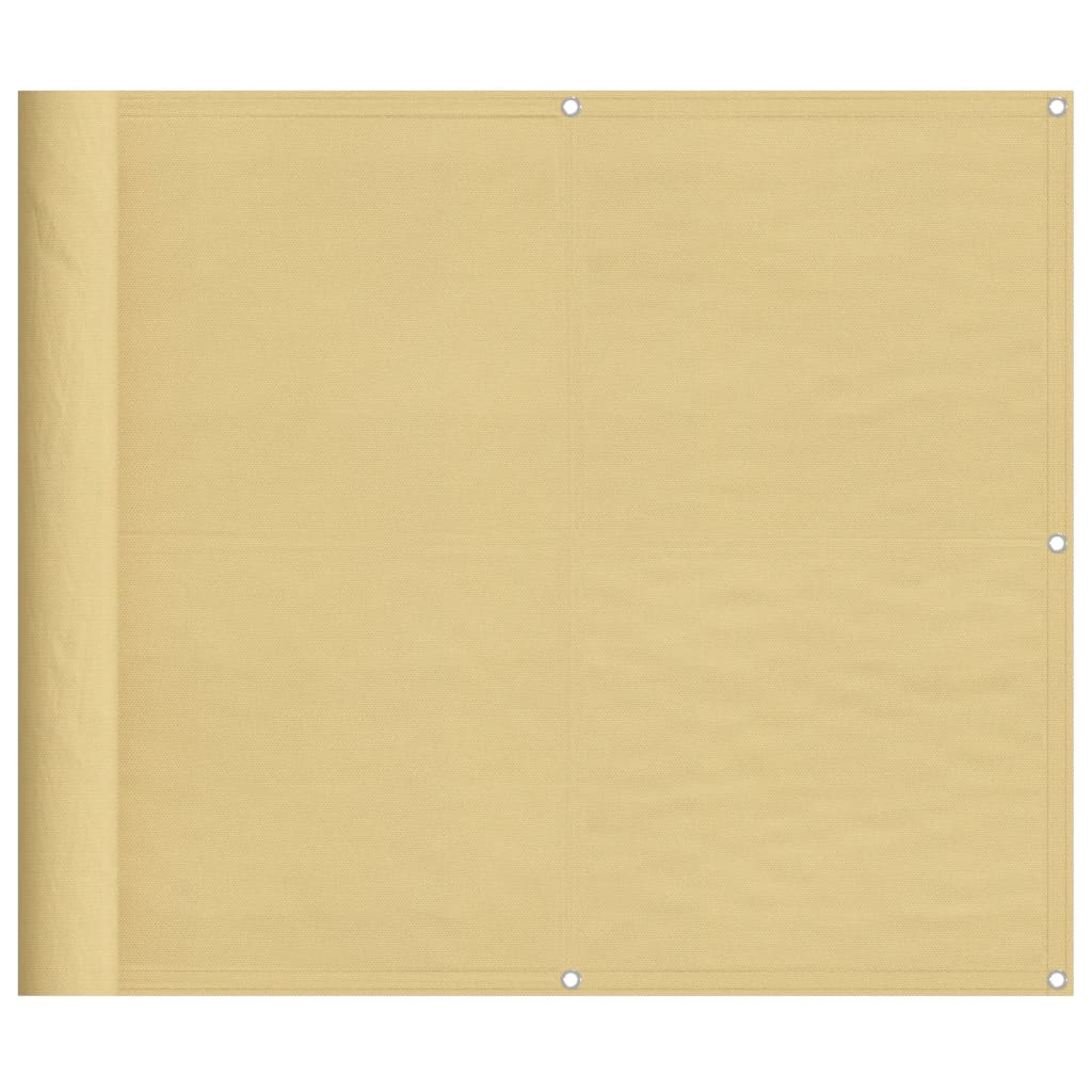 Balcony Screen Sand 90x300 cm 100% Polyester Oxford