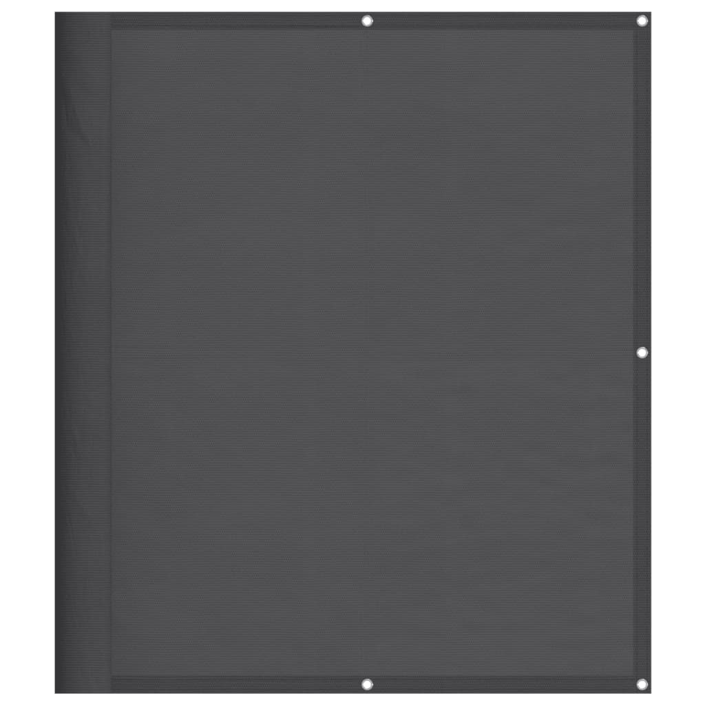 Balcony Screen Anthracite 120x700 cm 100% Polyester Oxford