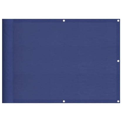 Balcony Screen Blue 75x700 cm 100% Polyester Oxford