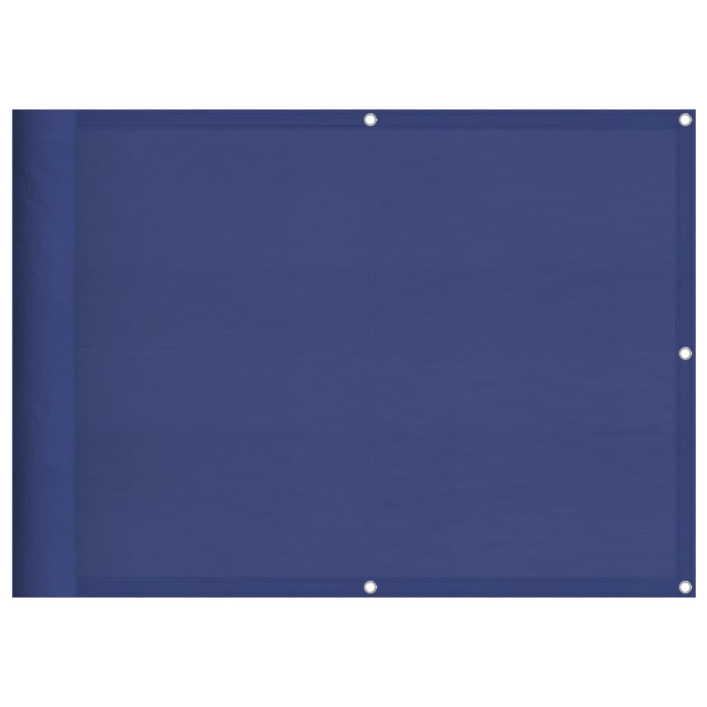 Balcony Screen Blue 75x1000 cm 100% Polyester Oxford