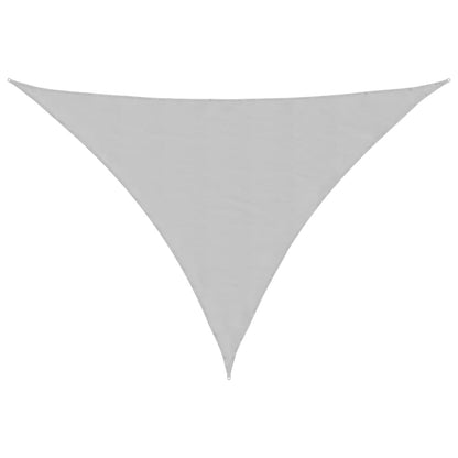 Sun Shade Sail Light Grey 7x5x5 m 100% Polyester Oxford