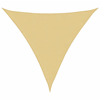 Sun Shade Sail Sand 2x2x2 m 100% Polyester Oxford