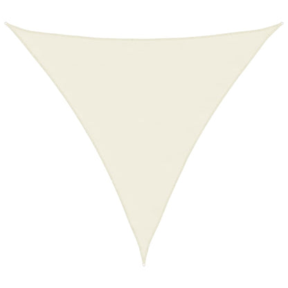 Sun Shade Sail Cream 2x2x2 m 100% Polyester Oxford