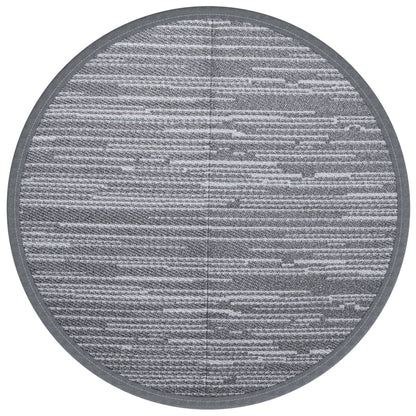 Outdoor Carpet ARAKIL Grey Ø120 cm PP