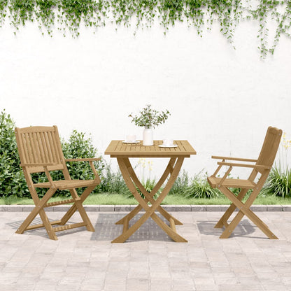 Folding Garden Chairs 2 pcs 58x54.5x90 cm Solid Wood Acacia