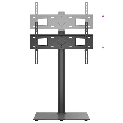 Corner TV Stand 1-Tier for 32-65 Inch Black