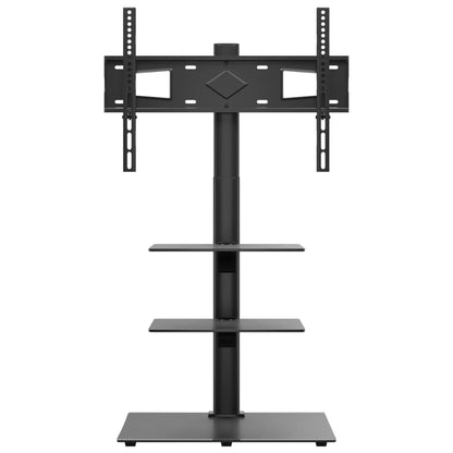 Corner TV Stand 3-Tiers for 32-65 Inch Black
