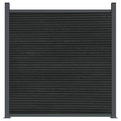 Fence Panel WPC Grey 180x186 cm