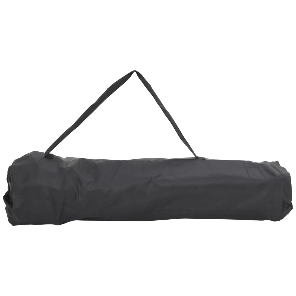 Camping Chairs with Pocket Foldable 2 pcs Leave Print