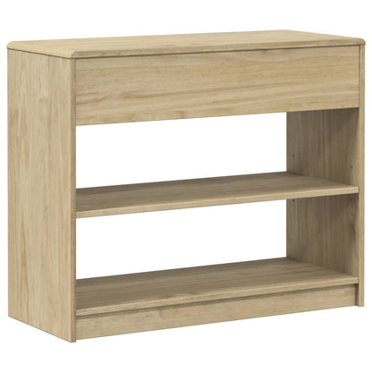 Console Table SAUDA Oak 89.5x36.5x73 cm Solid Wood Pine