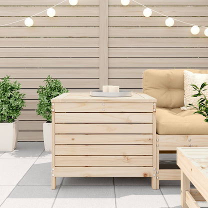 Garden Footstool 62x63.5x53.5 cm Solid Wood Pine