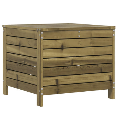 Garden Footstool 62x63.5x53.5 cm Impregnated Wood Pine